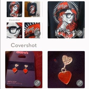 925♥️studs+Thug-Life MOB Inc🧑‍🦰chick tats 4X